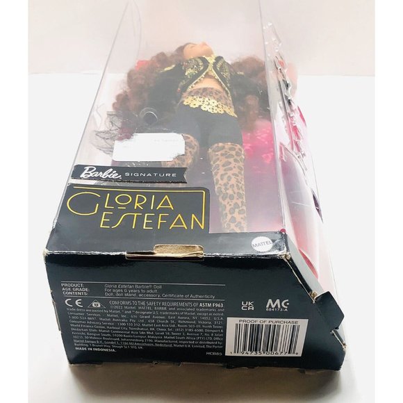 Mattel -Gloria Estefan Fashion Doll - Barbie Signature ( New Other ) Model HCB85 - Picture 7 of 7